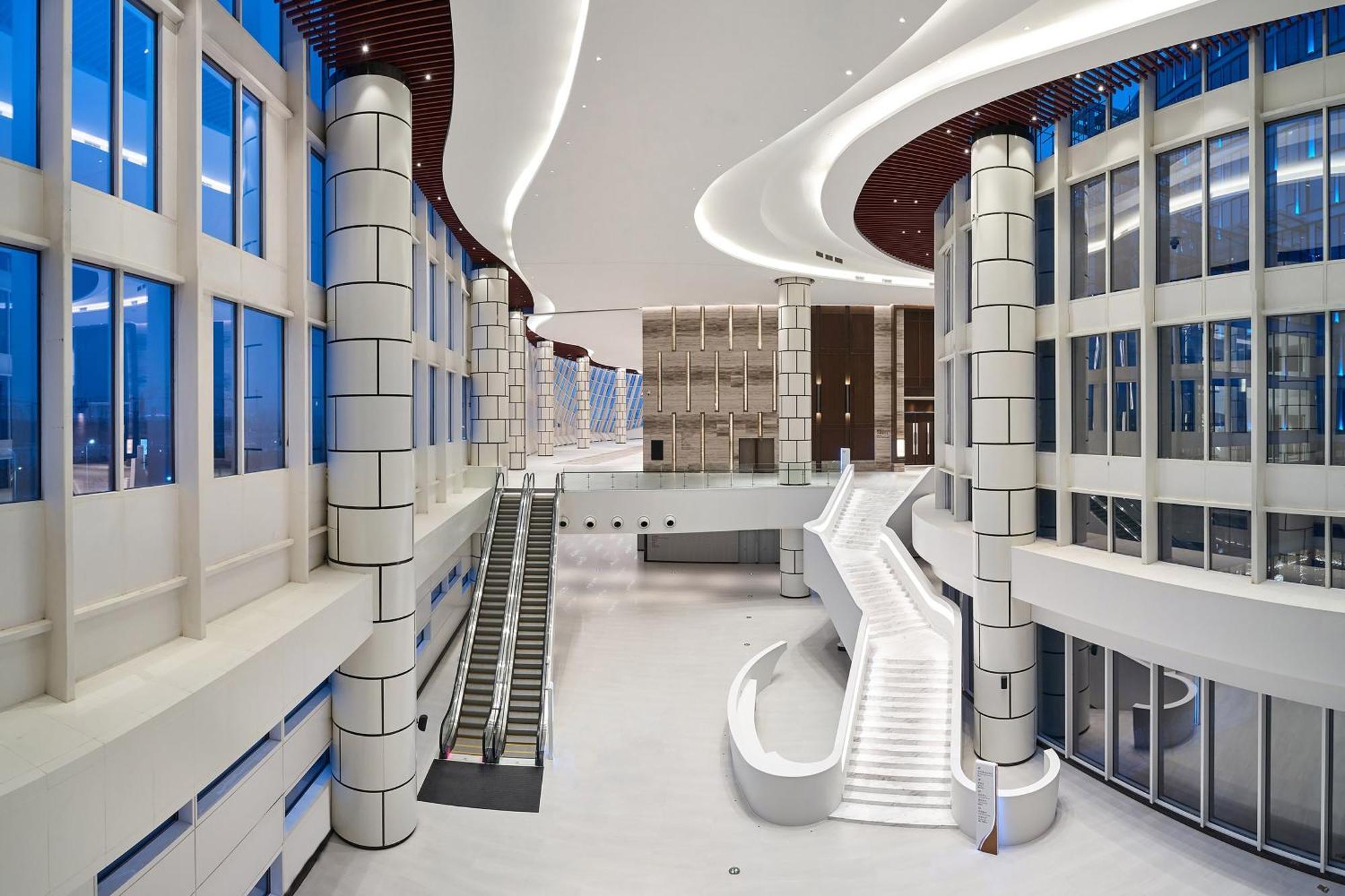 Hotel The Westin Qingdao West Coast Exterior foto